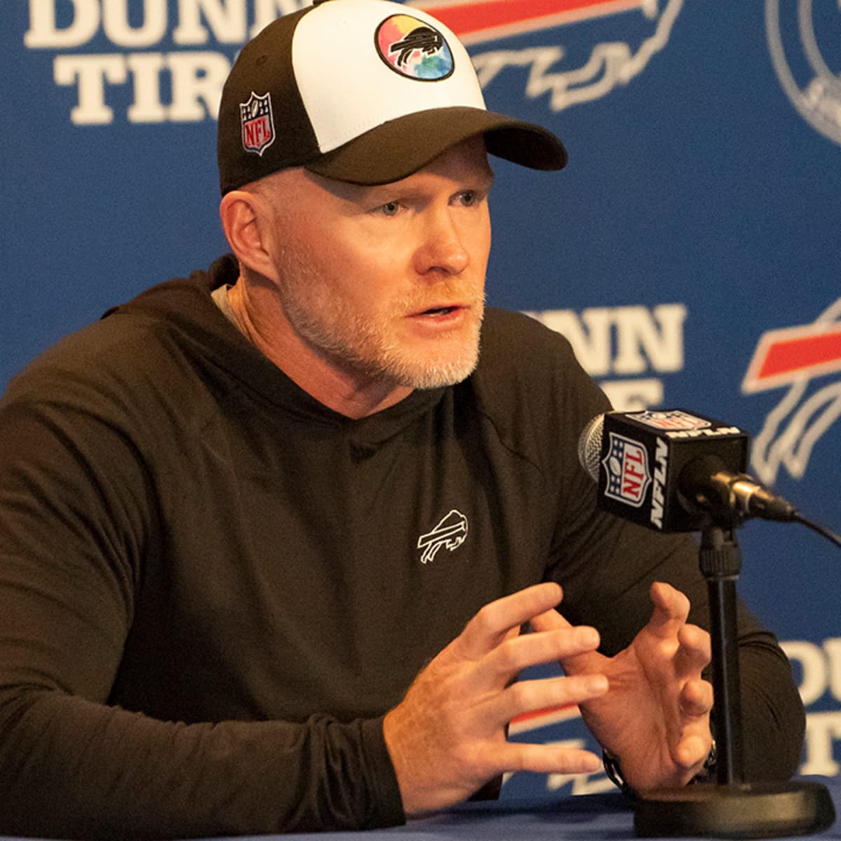 Sean McDermott speaks to media ahead of Bills mandatory minicamp