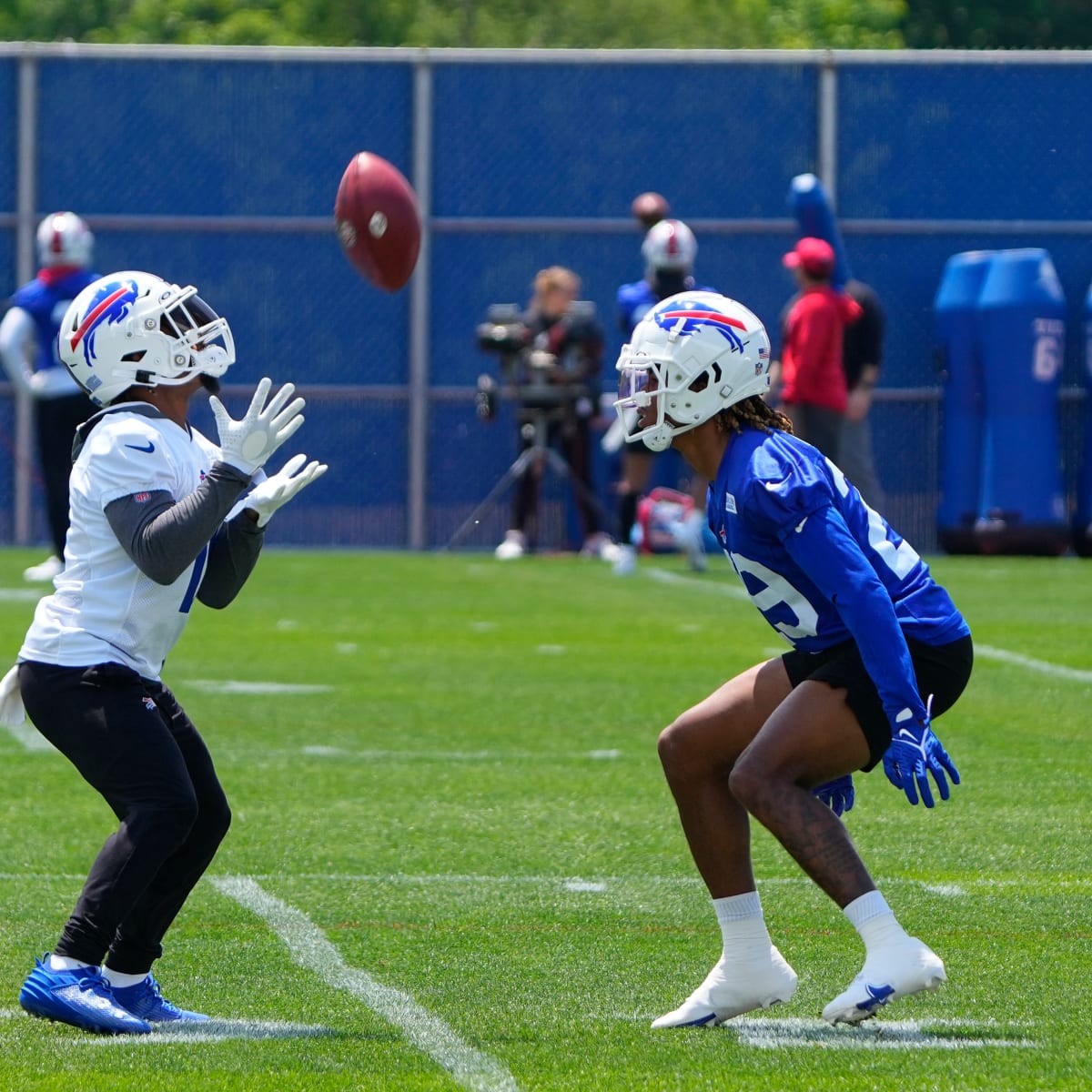 Bills WR Stefon Diggs back with team at minicamp