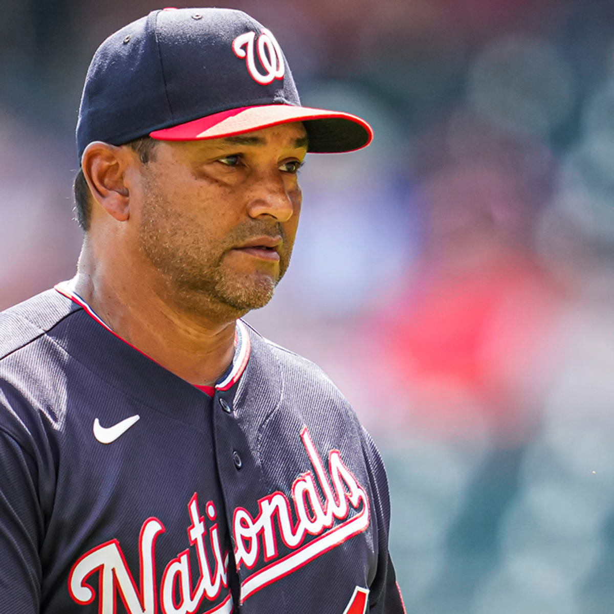 Watch: Nationals manager Dave Martinez blames umpire for loss