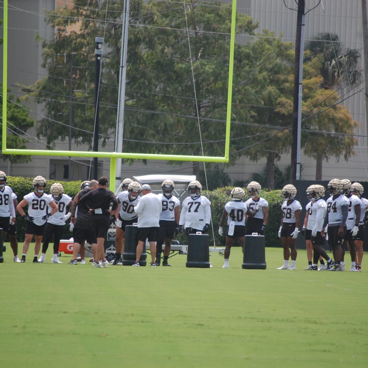 Saints training camp starts with lack of usual excitement