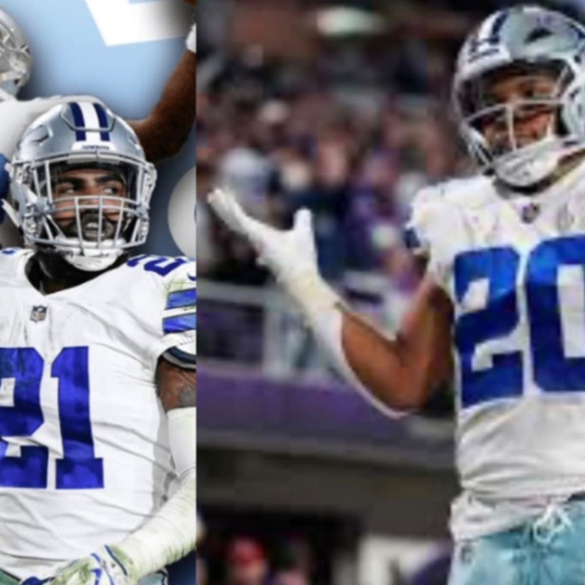 Where do Cowboys' Ezekiel Elliott, Tony Pollard rank among elite