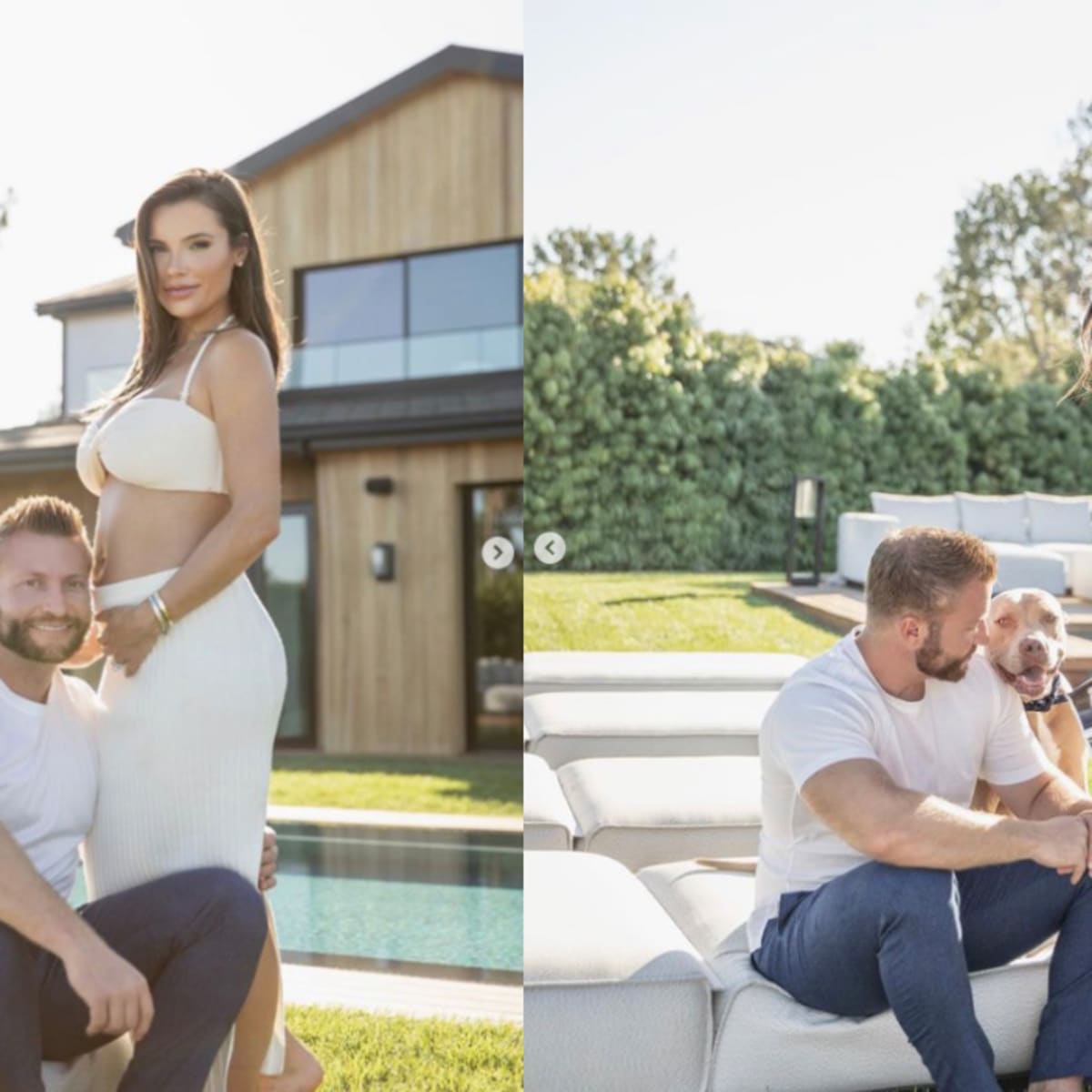 Rams Coach Sean McVay's wife Veronika Khomyn shares 'Babymoon' photos