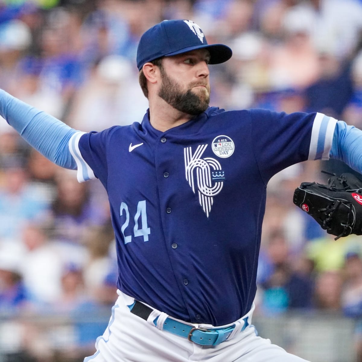 Jordan Lyles K's four Royals, 06/27/2021