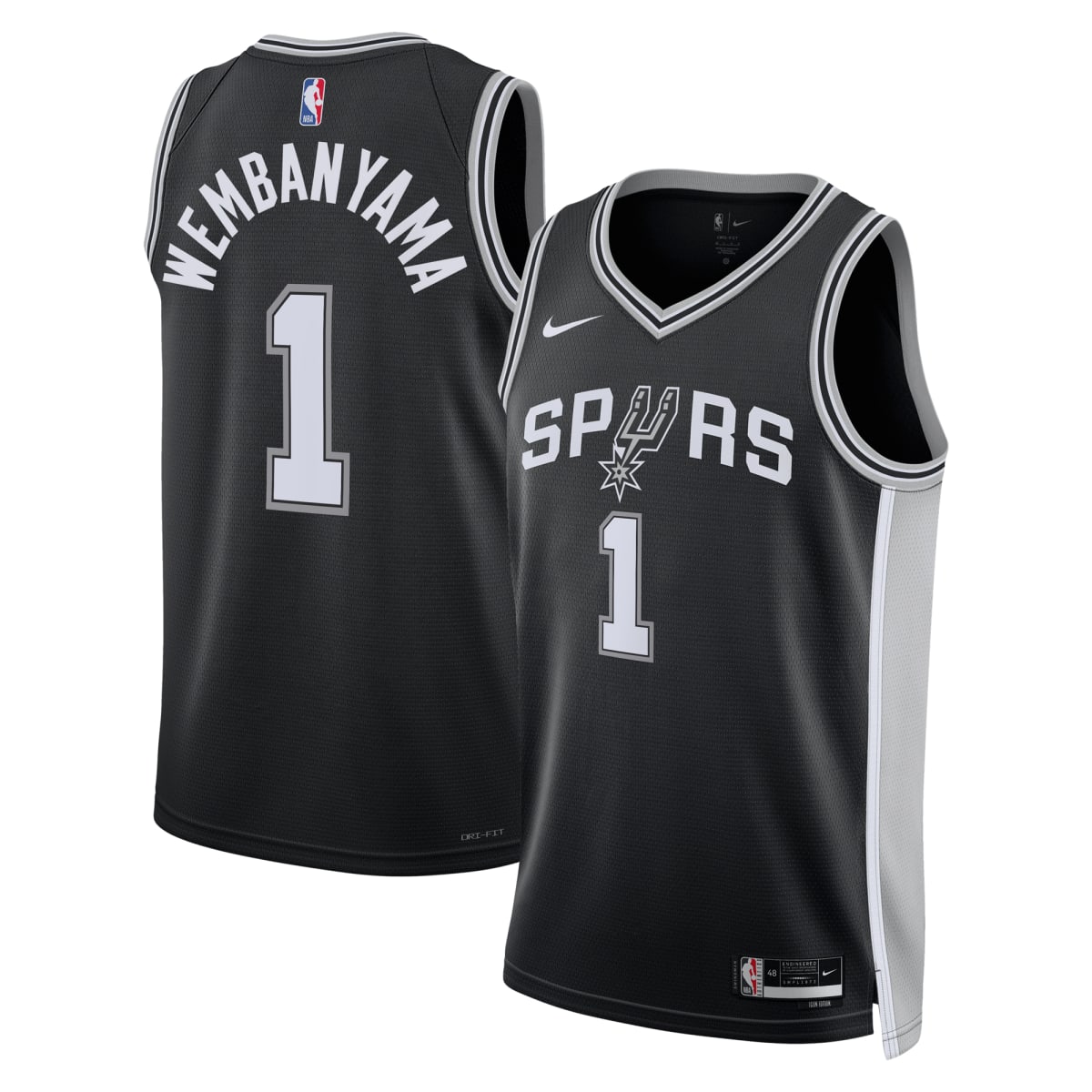 Victor Wembanyama - San Antonio Spurs - Game-Worn Summer League Jersey -  Drafted 1st Overall - 2023 NBA Summer League