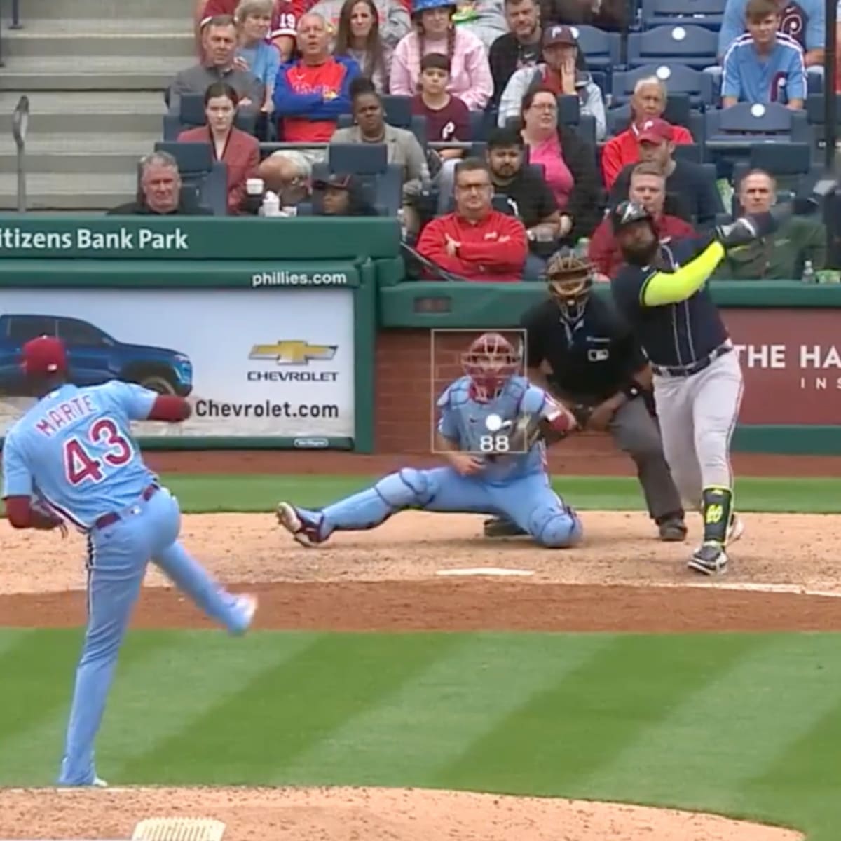 Marcell Ozuna gets trolled by Braves radio announcer