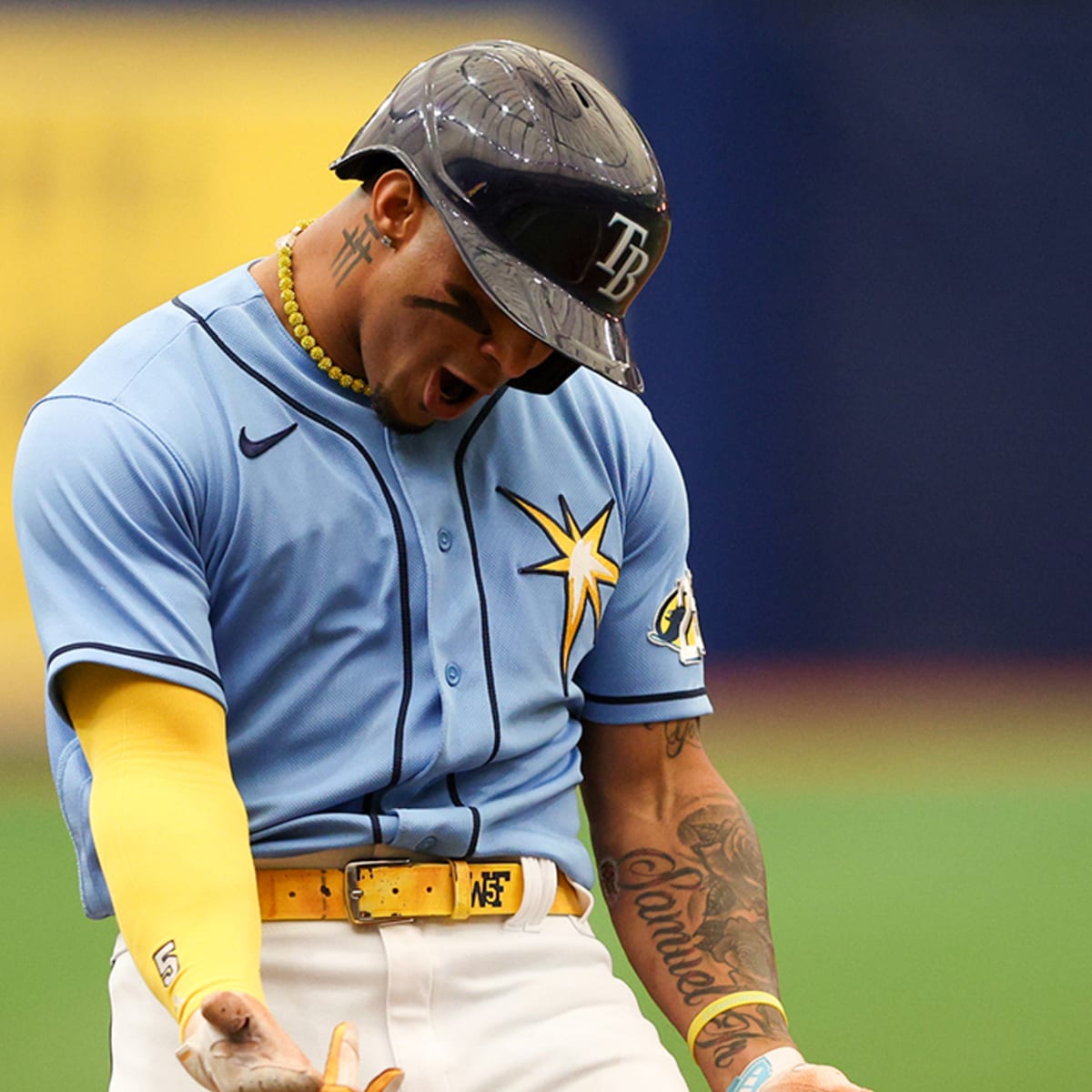 Rays shortstop Wander Franco back in lineup after 2-day benching