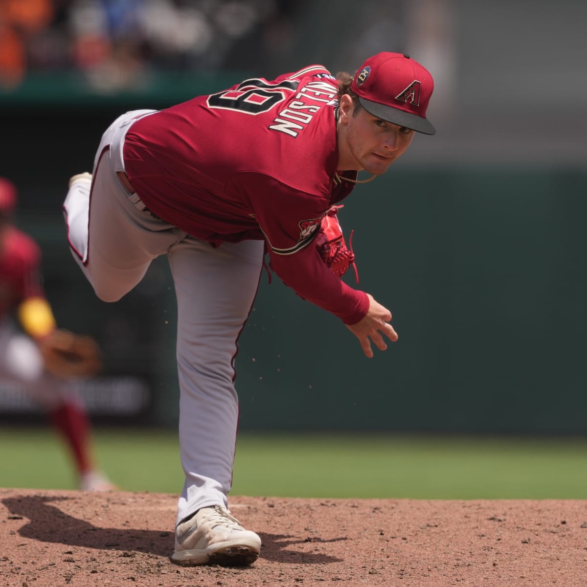 Ryne Nelson sharp, Ketel Marte homers again as Diamondbacks top Giants 5-2