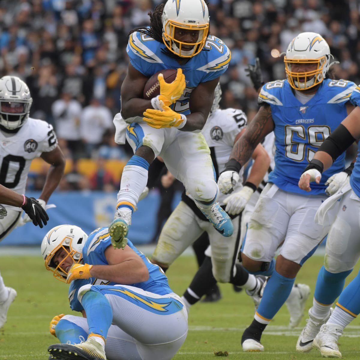 Chargers News: Austin Ekeler cracks ESPN's top-10 running back rankings -  Bolts From The Blue