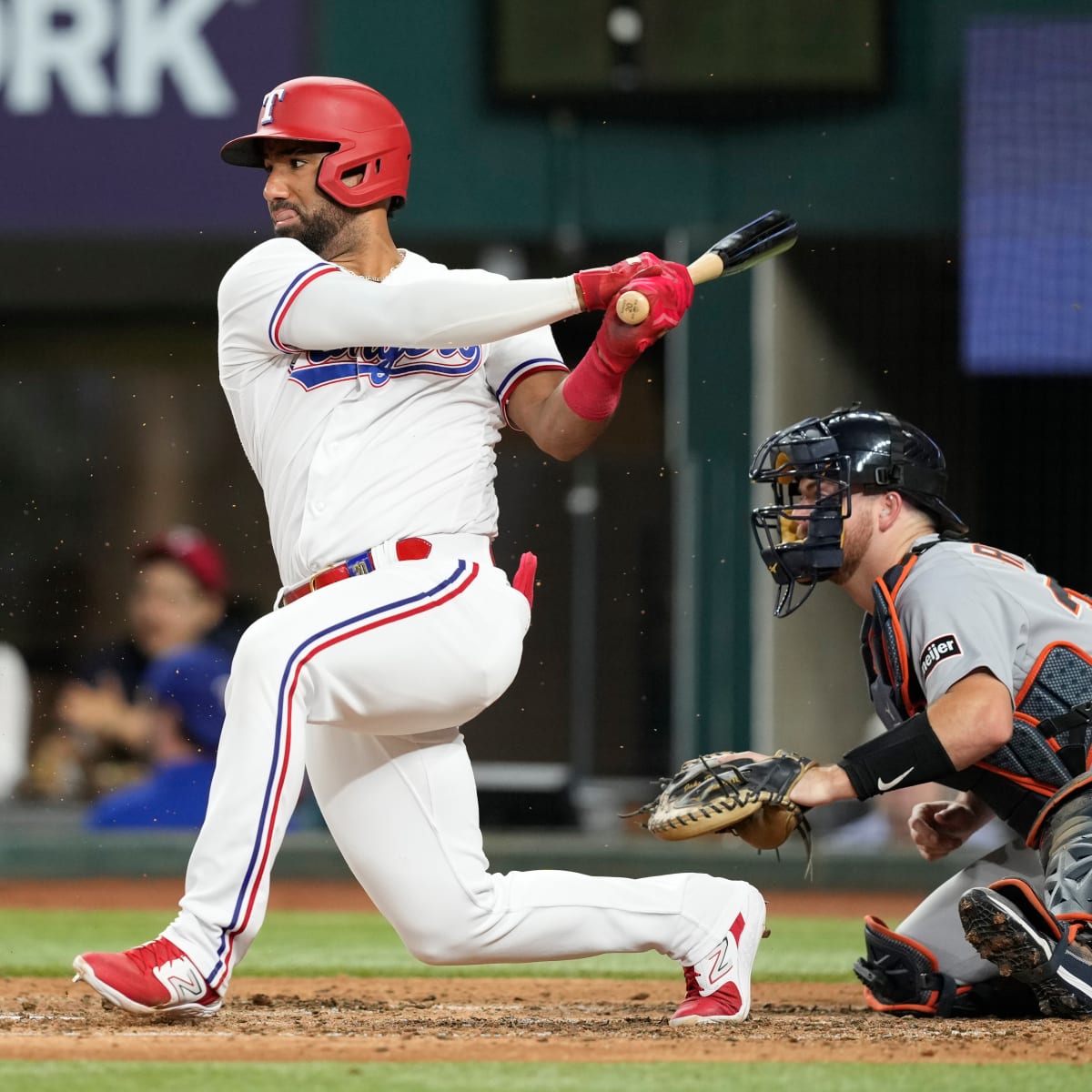 Ezequiel Duran's RBI single, 08/29/2023