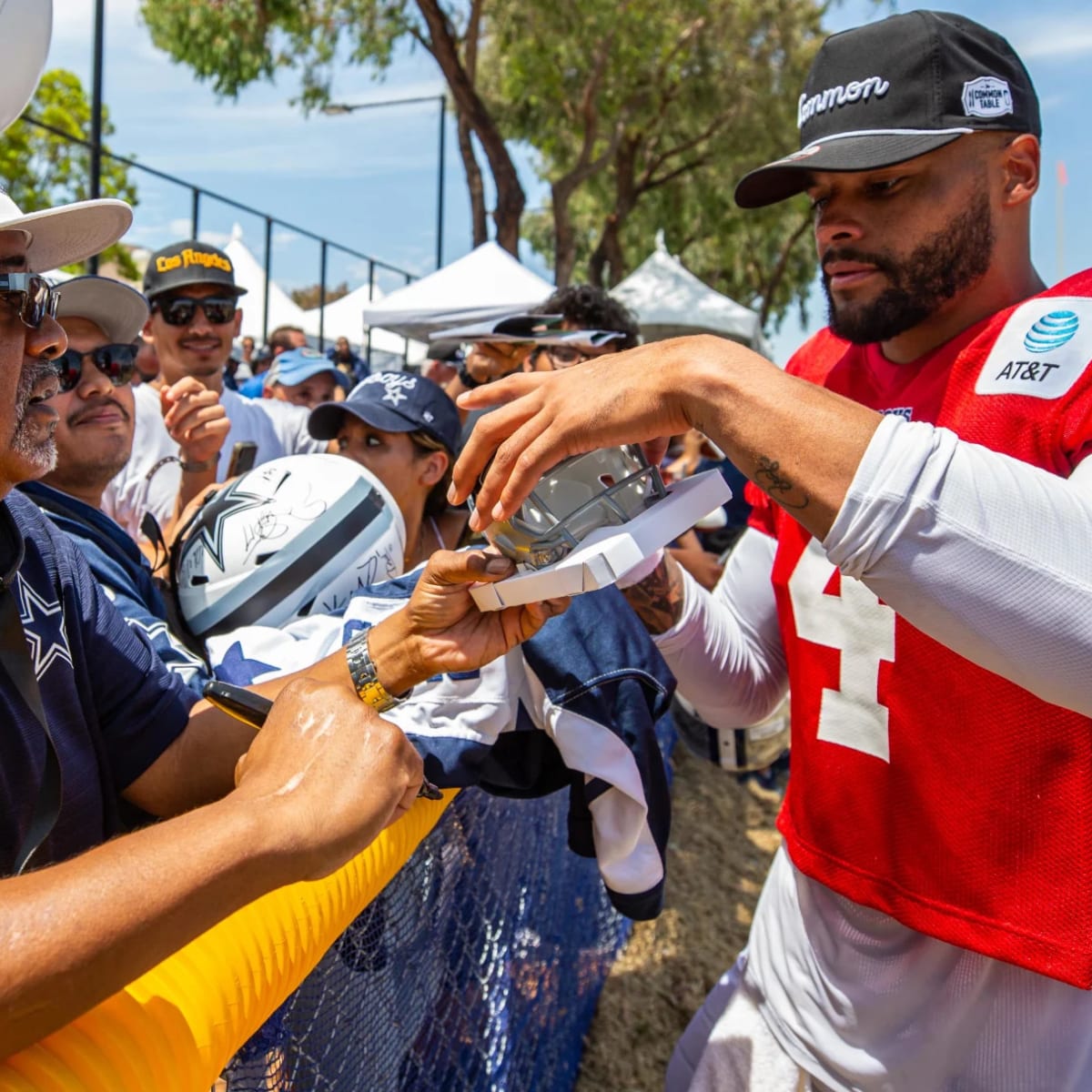 The Dallas Cowboys training camp schedule has been announced. When can fans  attend?