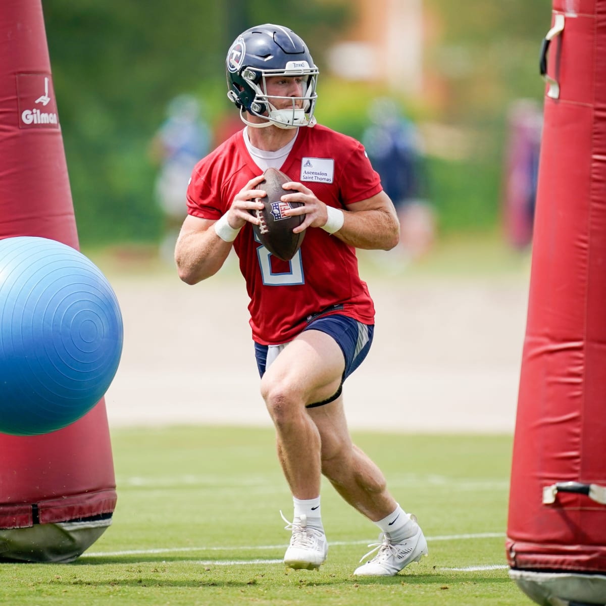 Will Levis No. 3 QB Behind Malik Willis on Titans' 1st Unofficial