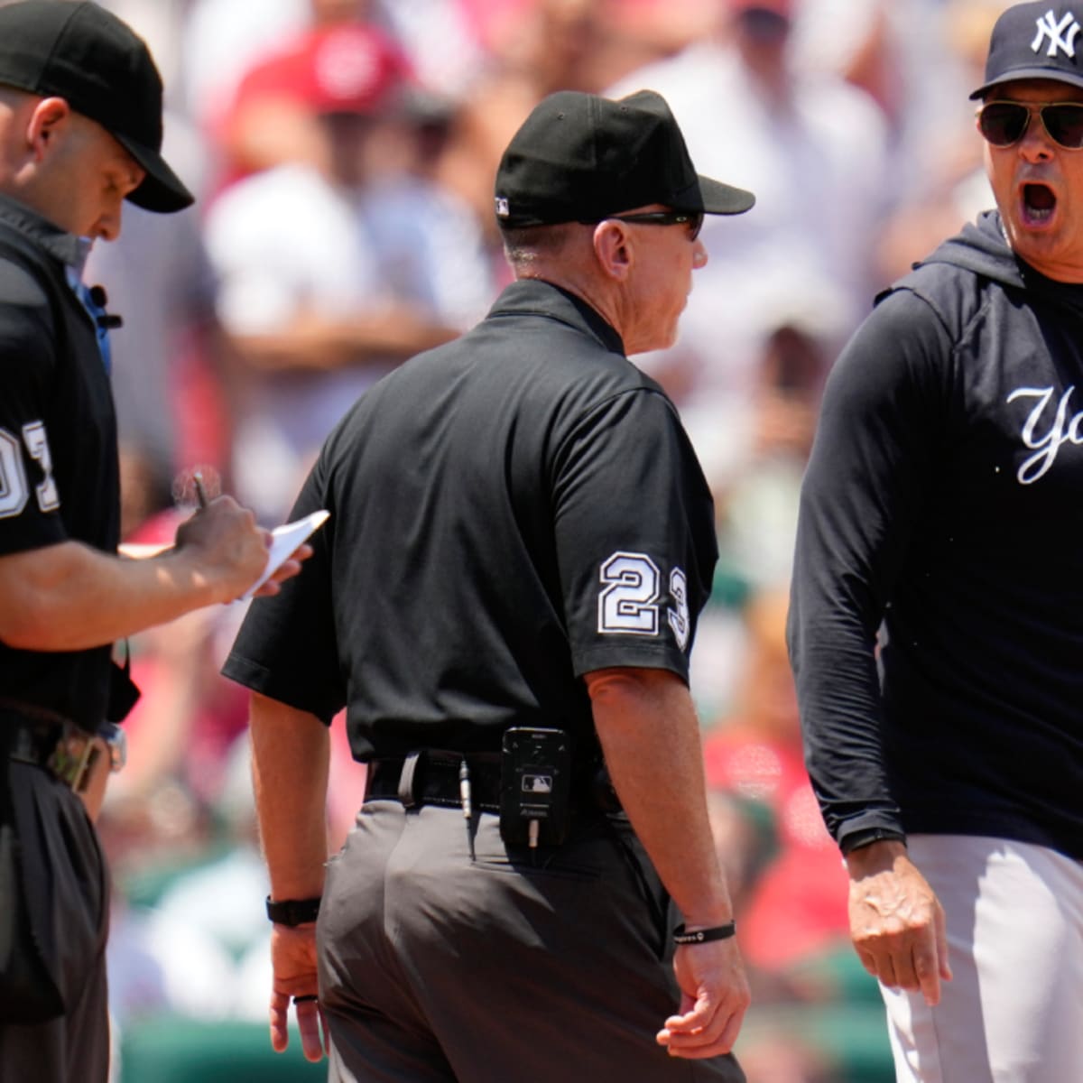 Aaron Boone still fuming over controversial call after Yankees win