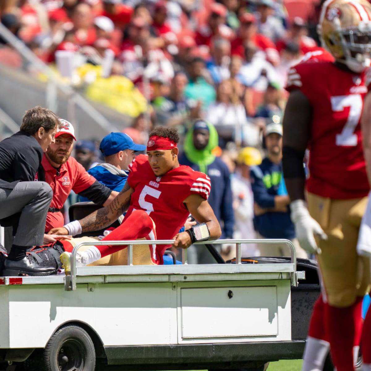 One mediocre preseason game has the knives out for 49ers' Trey Lance