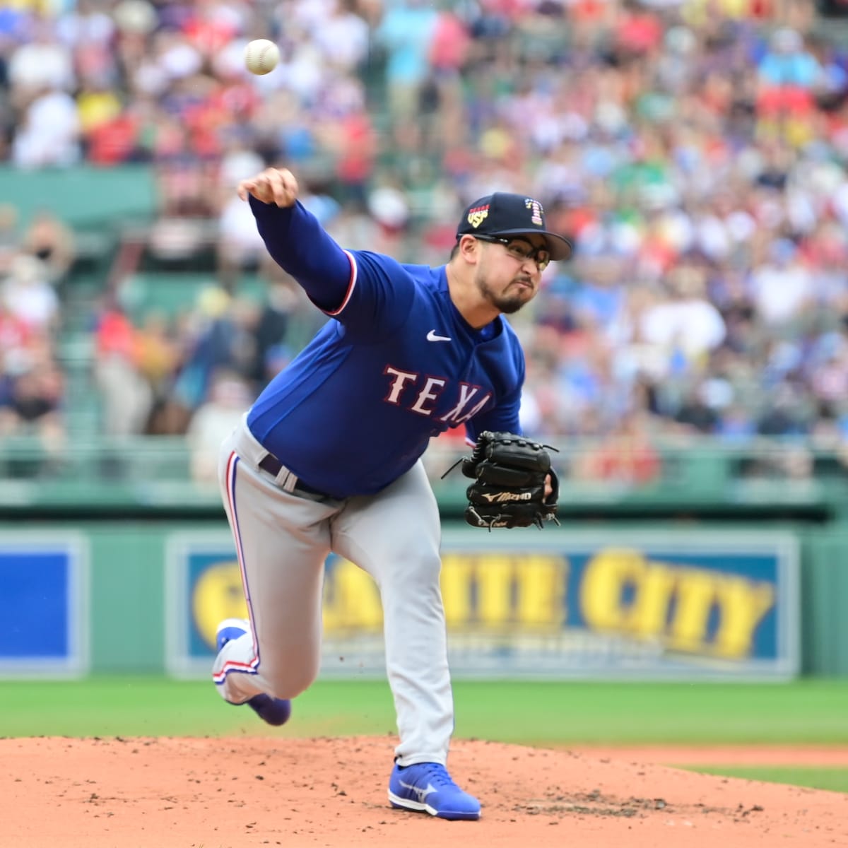 Red Sox fall to Rangers in rain-delayed Fourth of July game at Fenway