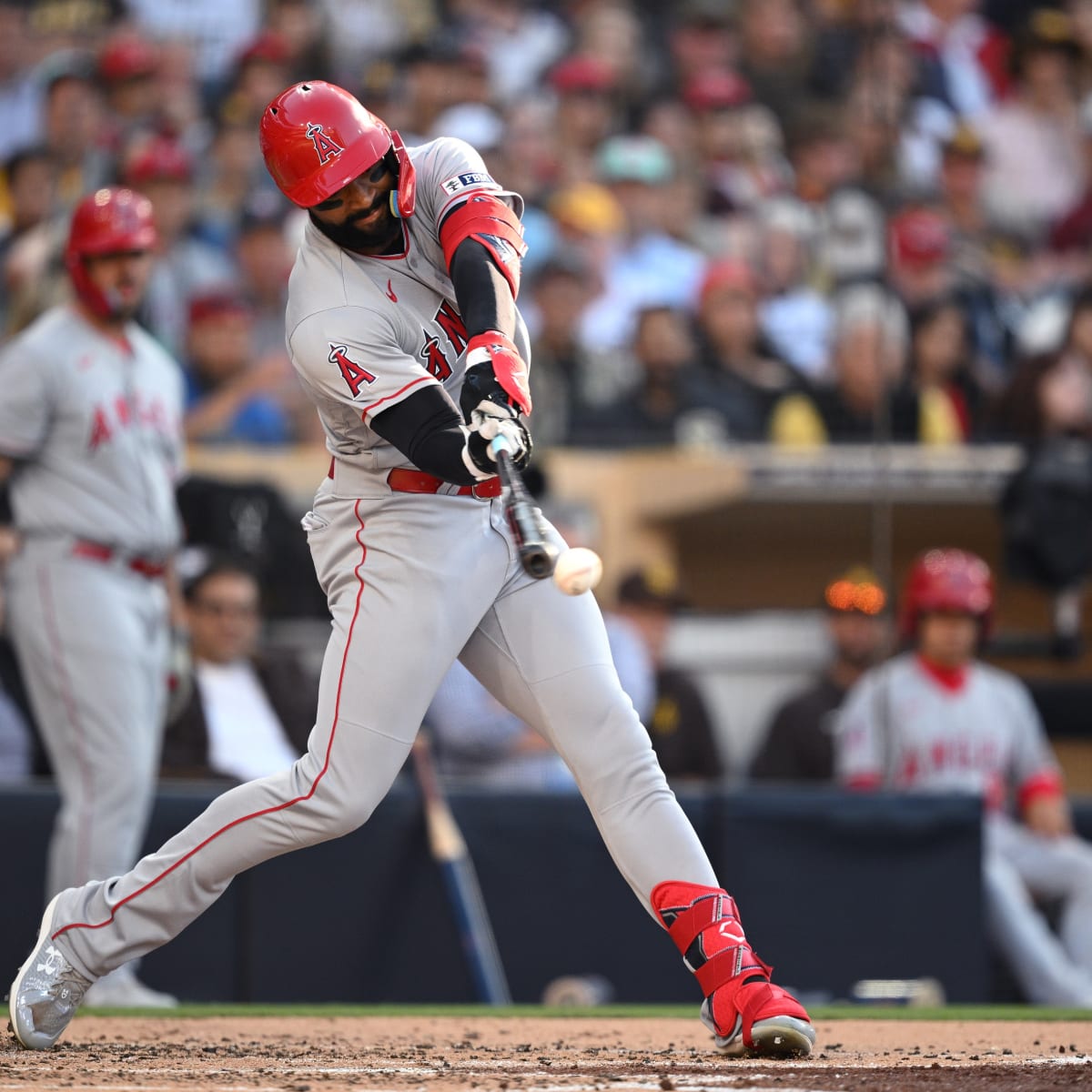 Angels' Jo Adell has opened eyes with improvement this spring