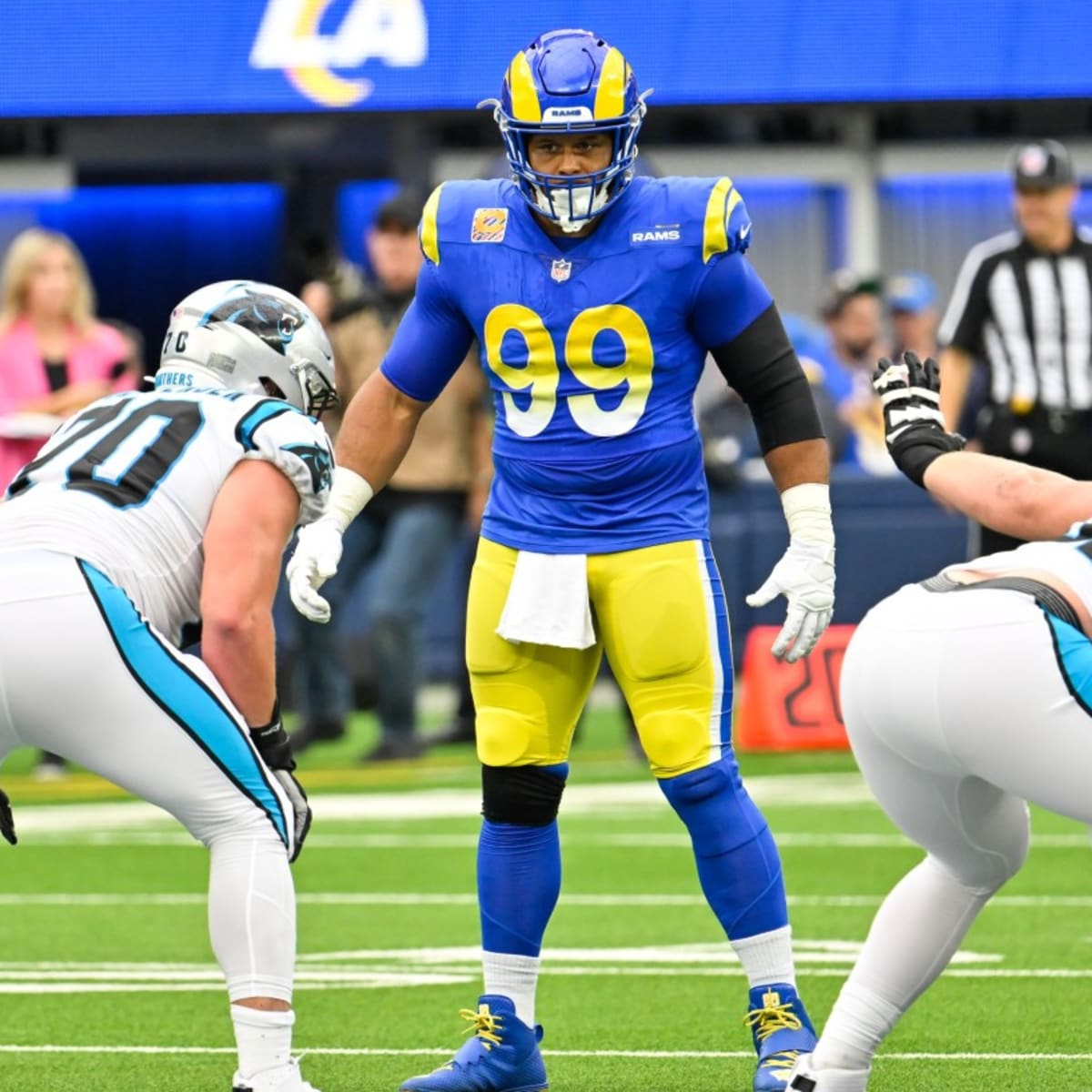 PFF on X: Aaron Donald 