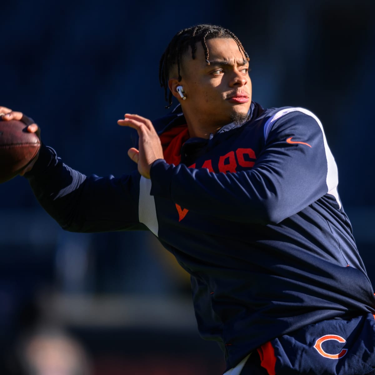 Justin Fields w/ AAAA INT to 85 #nfl #qb #dabears #justinfields 