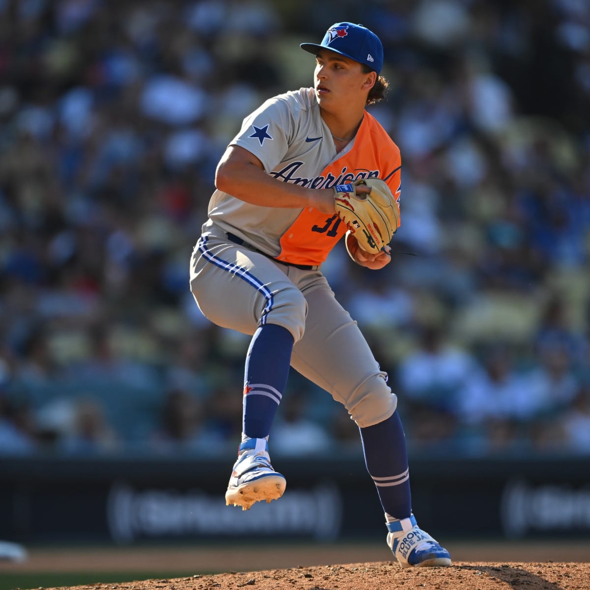 CENTRAL FLORIDA BLUE JAYS WHITE JERSEY