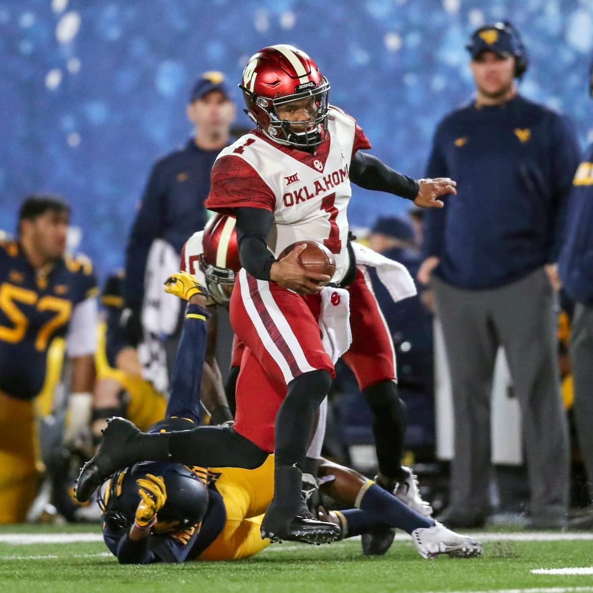 Kyler Murray, Oklahoma Outlast Will Grier, West Virginia to Reach Big 12  Title, News, Scores, Highlights, Stats, and Rumors