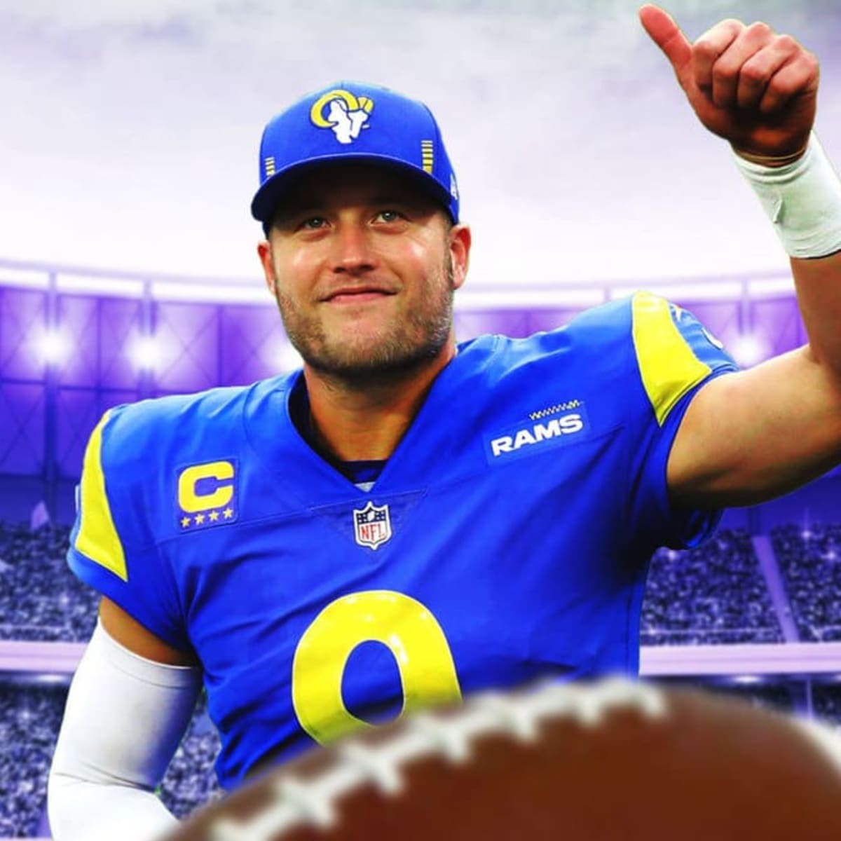 Los Angeles Rams Quarterback Matthew Stafford Talks Super Bowl Triumph,  Future with the Team, and More 