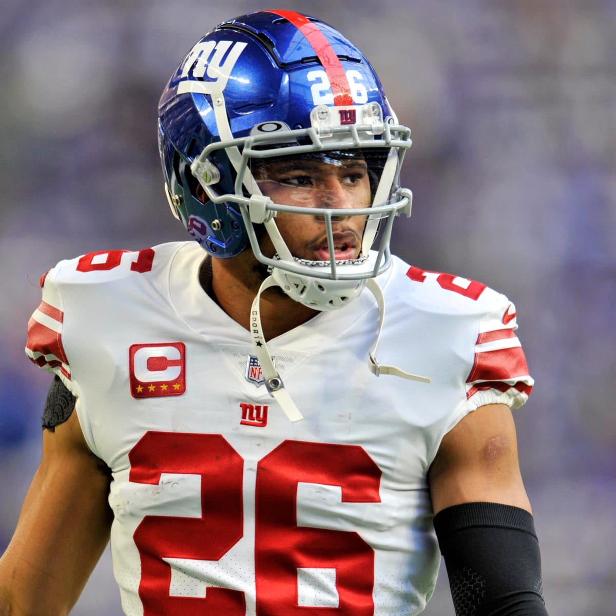 New York Giants running back Saquon Barkley hints there is more to come  after Green Bay win