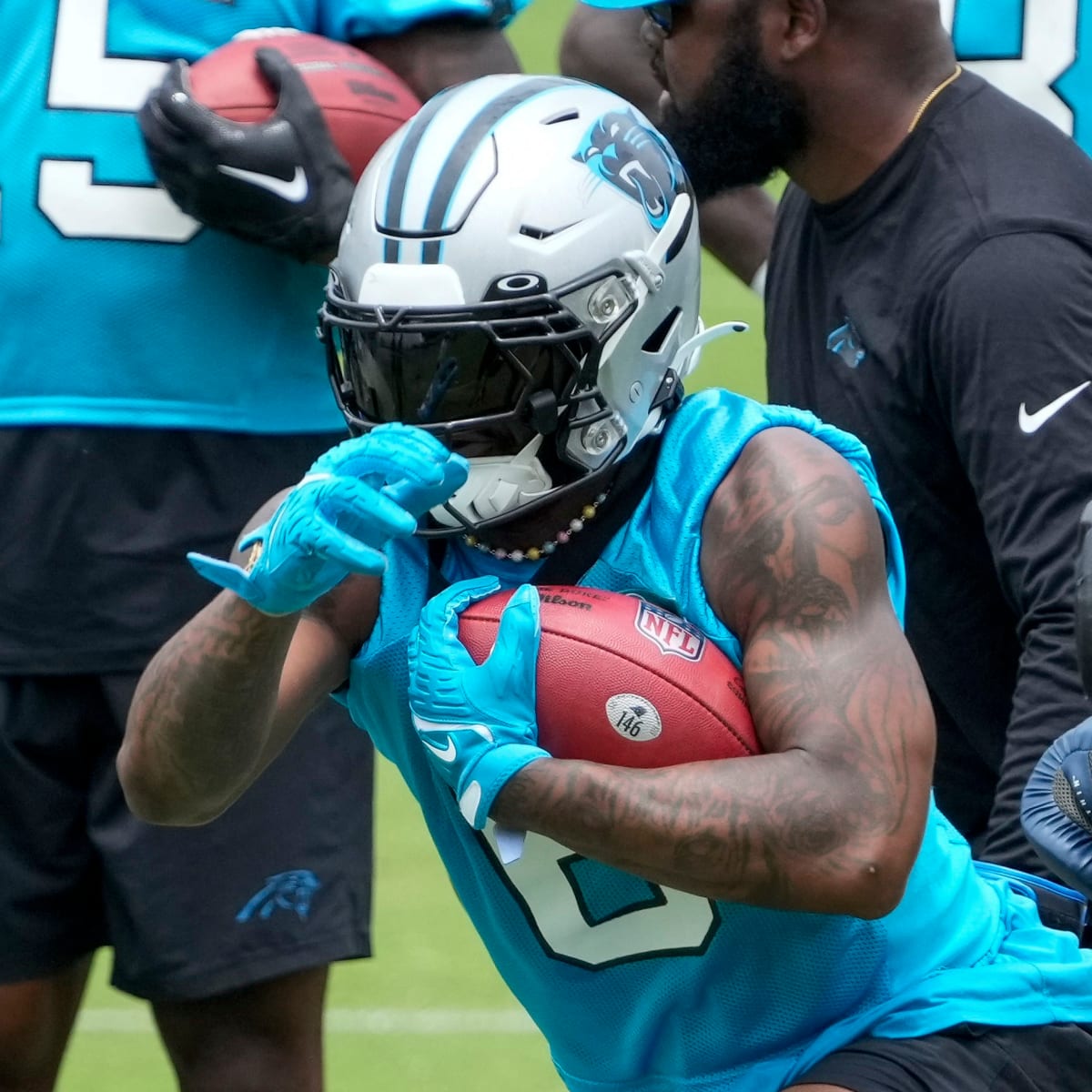 Miles Sanders relishing anticipated role as Carolina Panthers' 3-down back  - The San Diego Union-Tribune