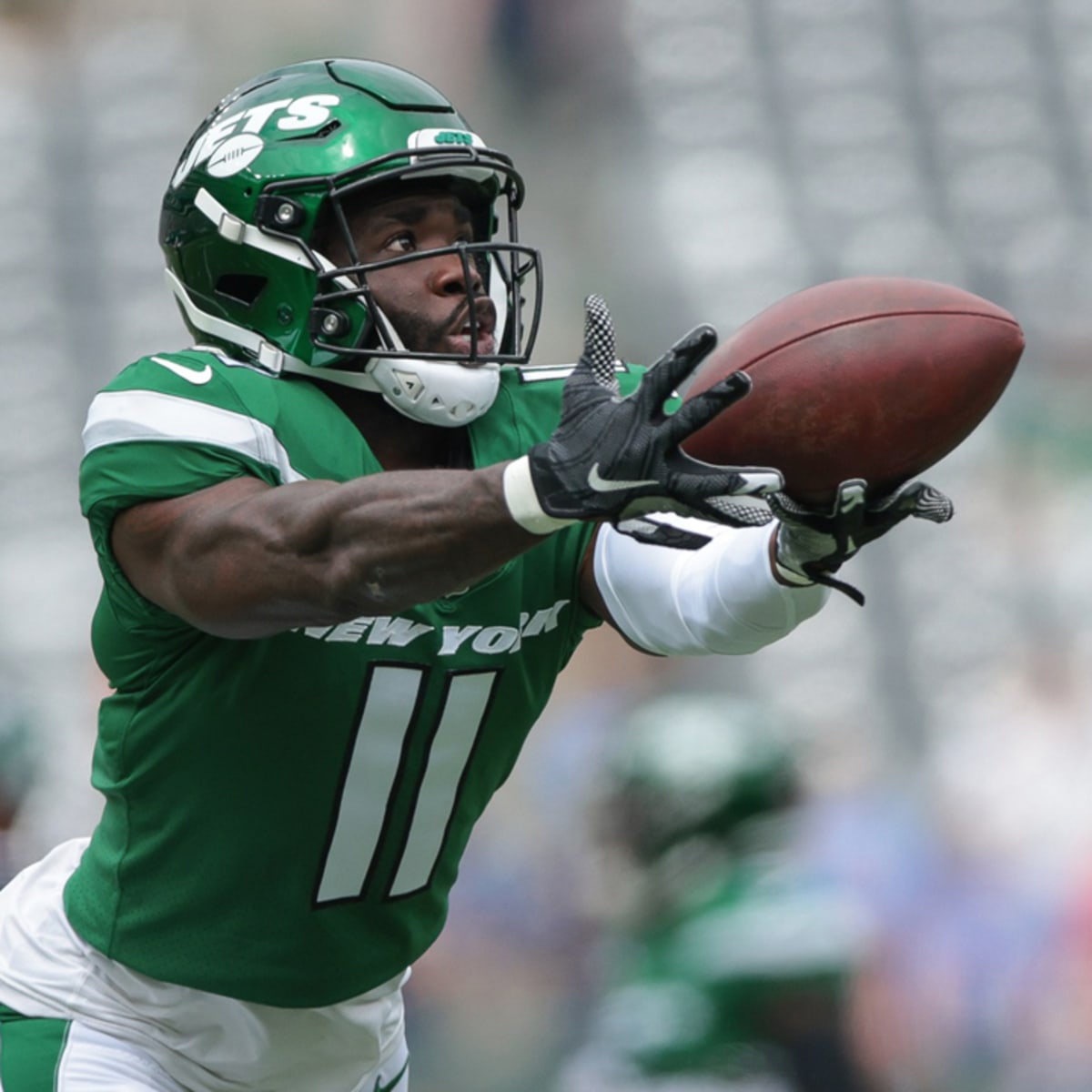 Jets send wide receiver Denzel Mims to the Lions in a trade that includes  2025 draft picks