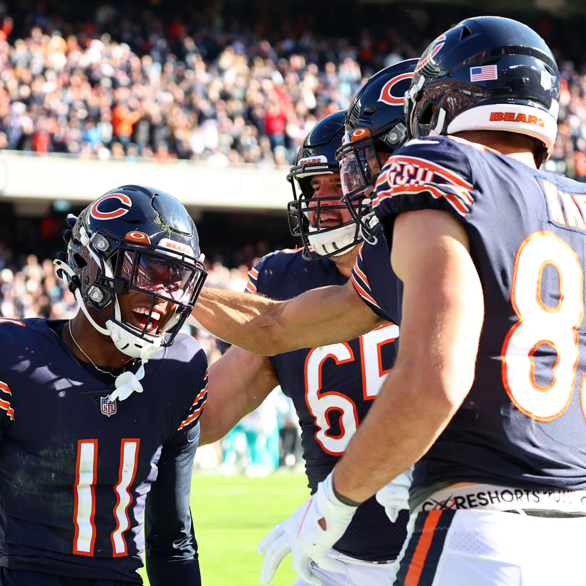 Why Bears' Luke G  says challenging defense in practice is good