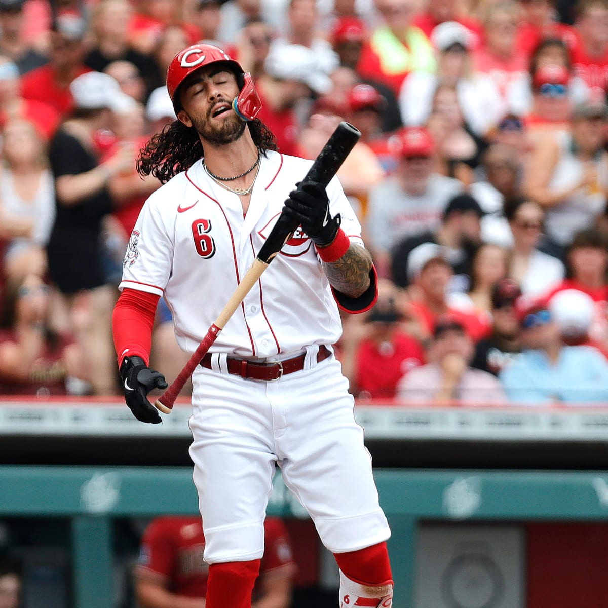 Reactions: Jonathan India leaves Reds-Dodgers game in 5th inning