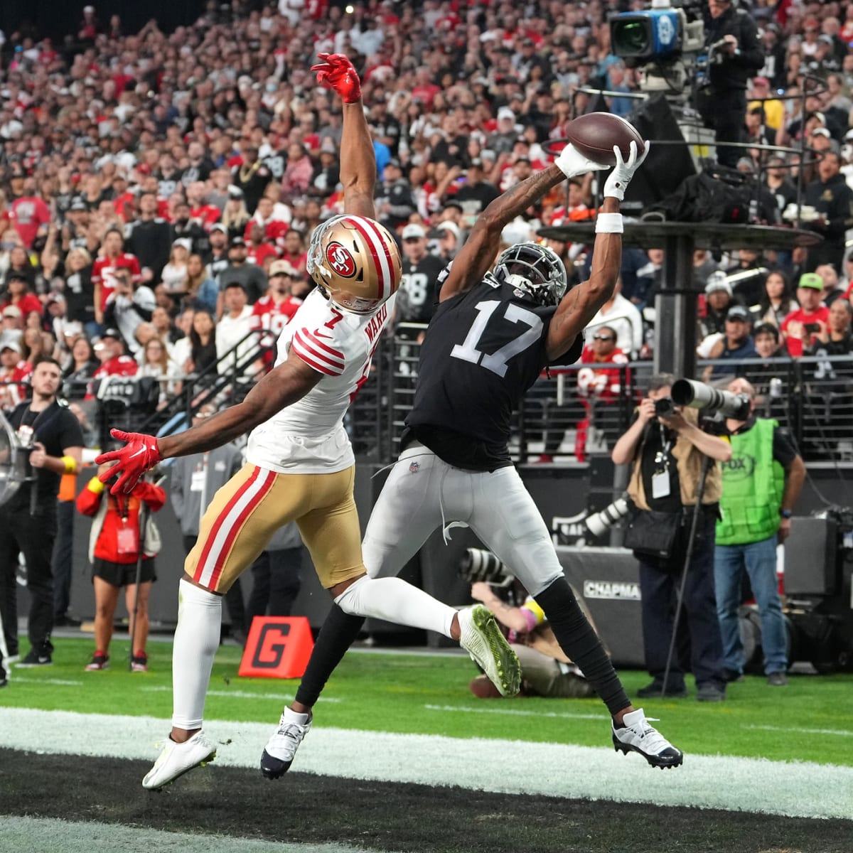 Las Vegas Raiders' Davante Adams Ranked No. 7 in NFL Top 100 - Sactown  Sports