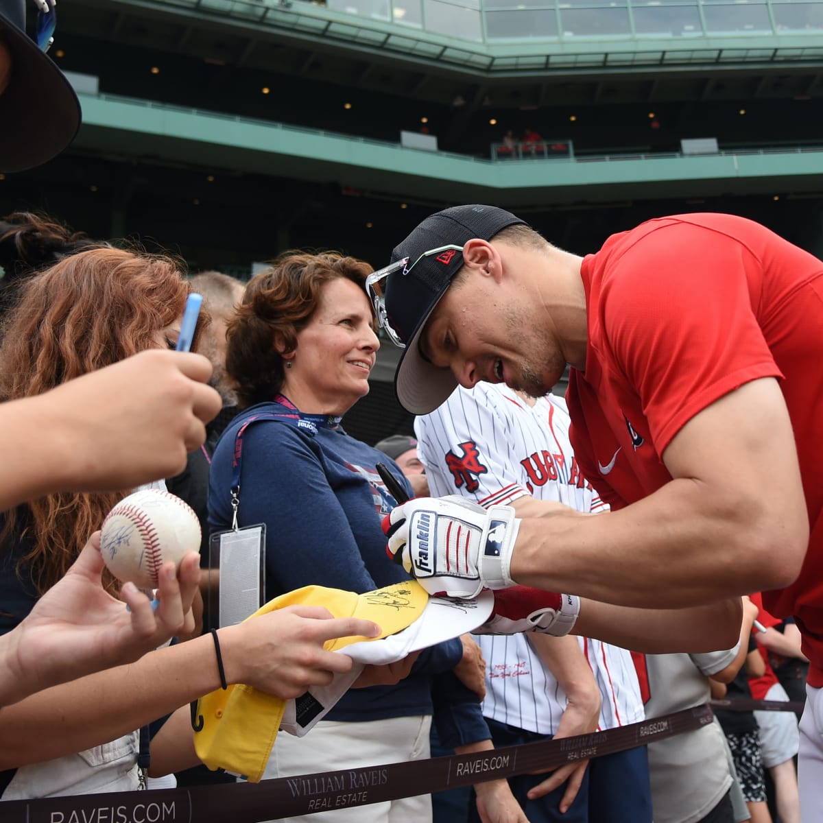 Red Sox on X: Reppin' for Hispanic Heritage Month! #PonleAcento   / X