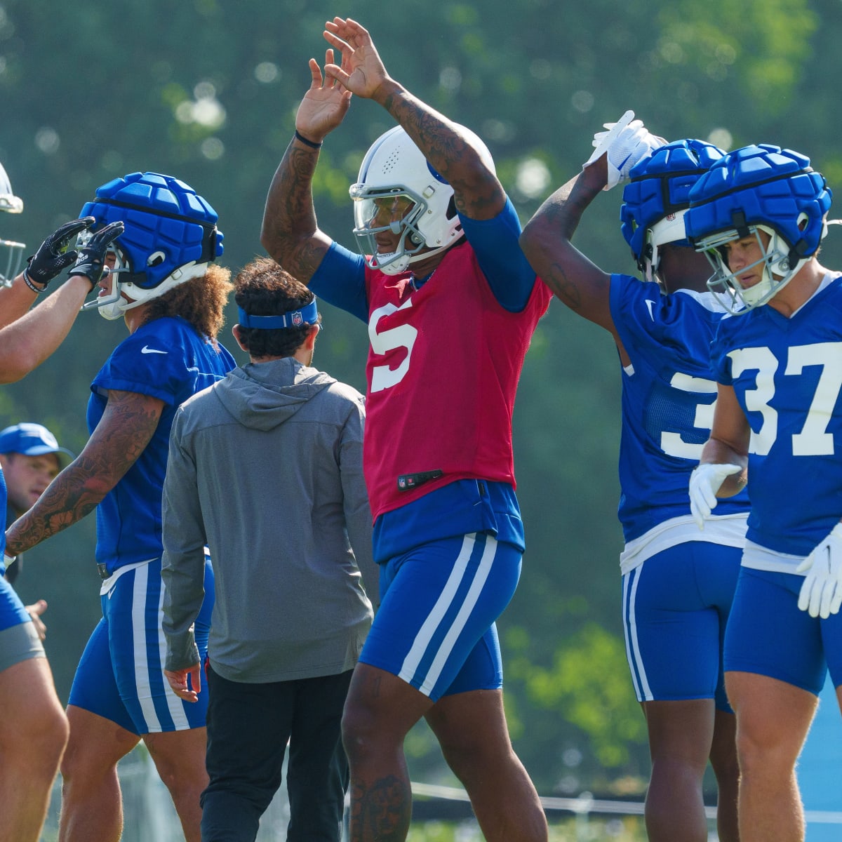 3 exciting things that happened on the first day of Colts training