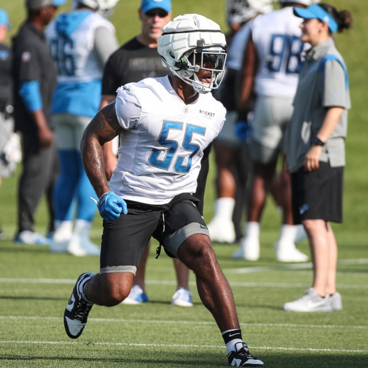 Rookie LB Malcolm Rodriguez ruled out by Lions, Derrick Barnes