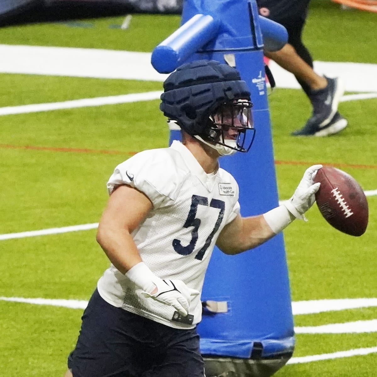 Chicago Bears move 1st training camp practice indoors