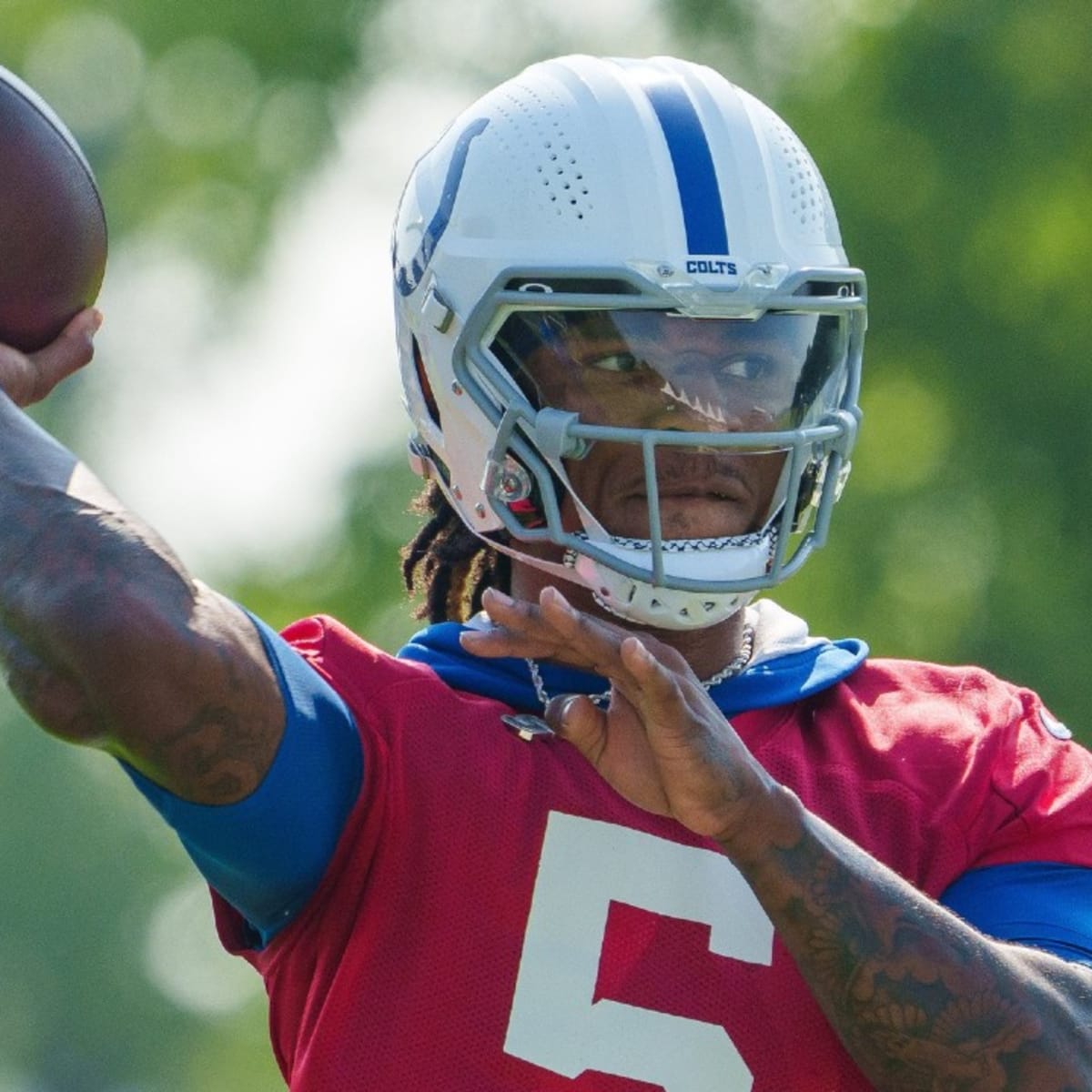 Colts rookie QB Anthony Richardson bounces back from rough start in first  preseason showing