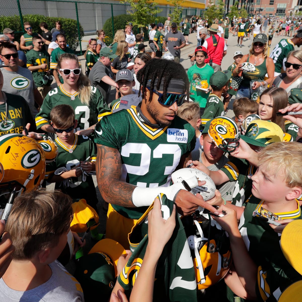 Watch: Highlights From Green Bay Packers Training Camp Practice No. 2 -  video Dailymotion