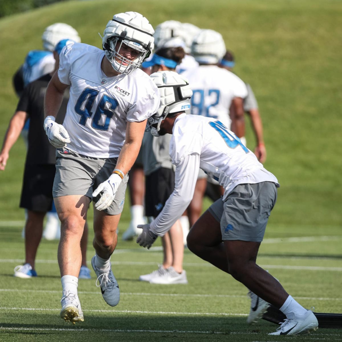 Detroit Lions training camp observations: First day of pads