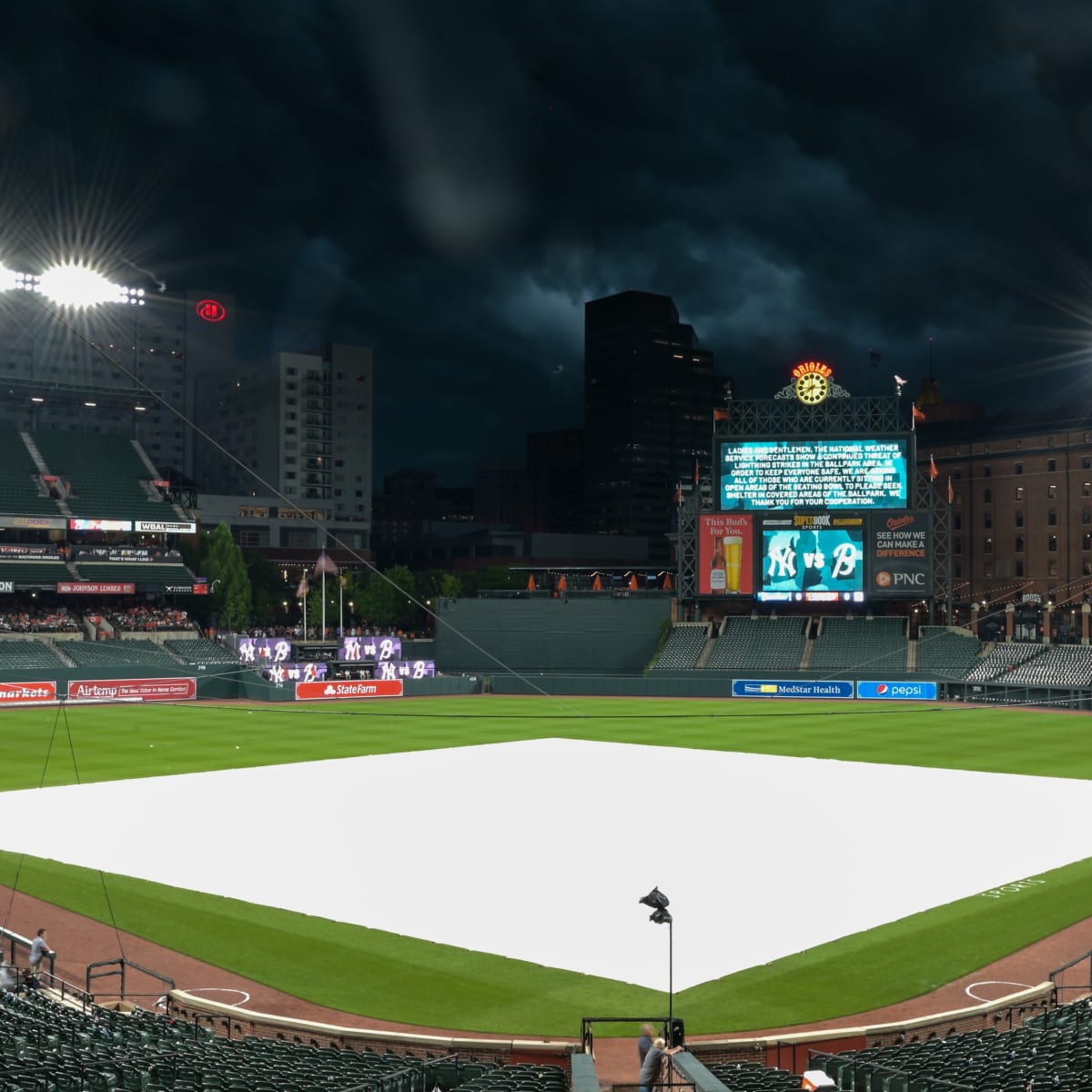 MLB Fans Were Awestruck by Menacing Weather Looming Over Orioles vs.  Yankees Game - Sports Illustrated