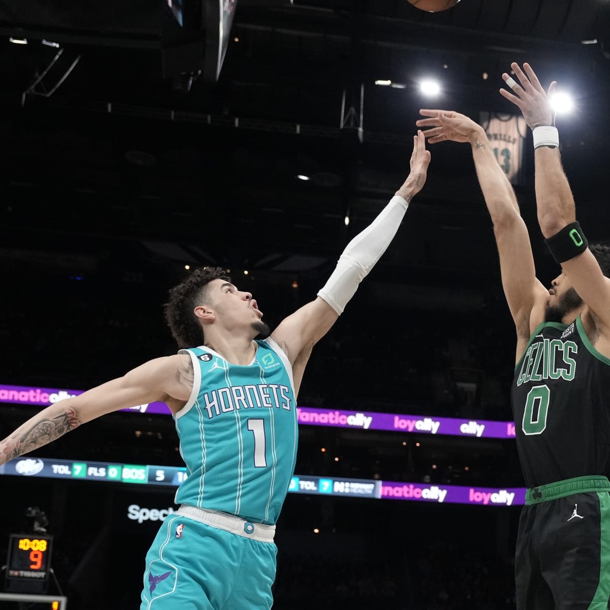 Jayson Tatum appears to take slight dig at Hornets during visit to youth  basketball camp