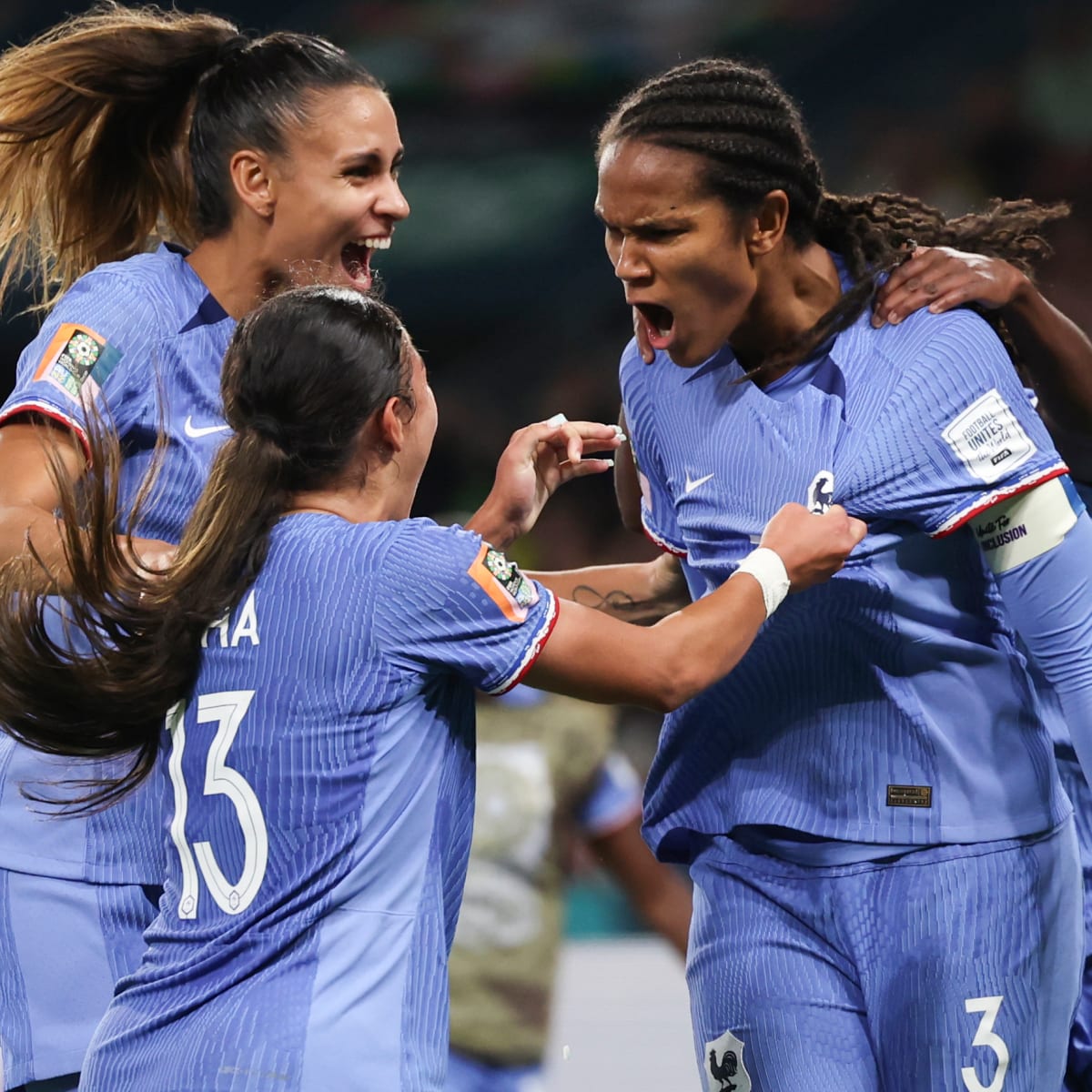 France stuns Brazil with late winner; Sweden qualifies for Women's