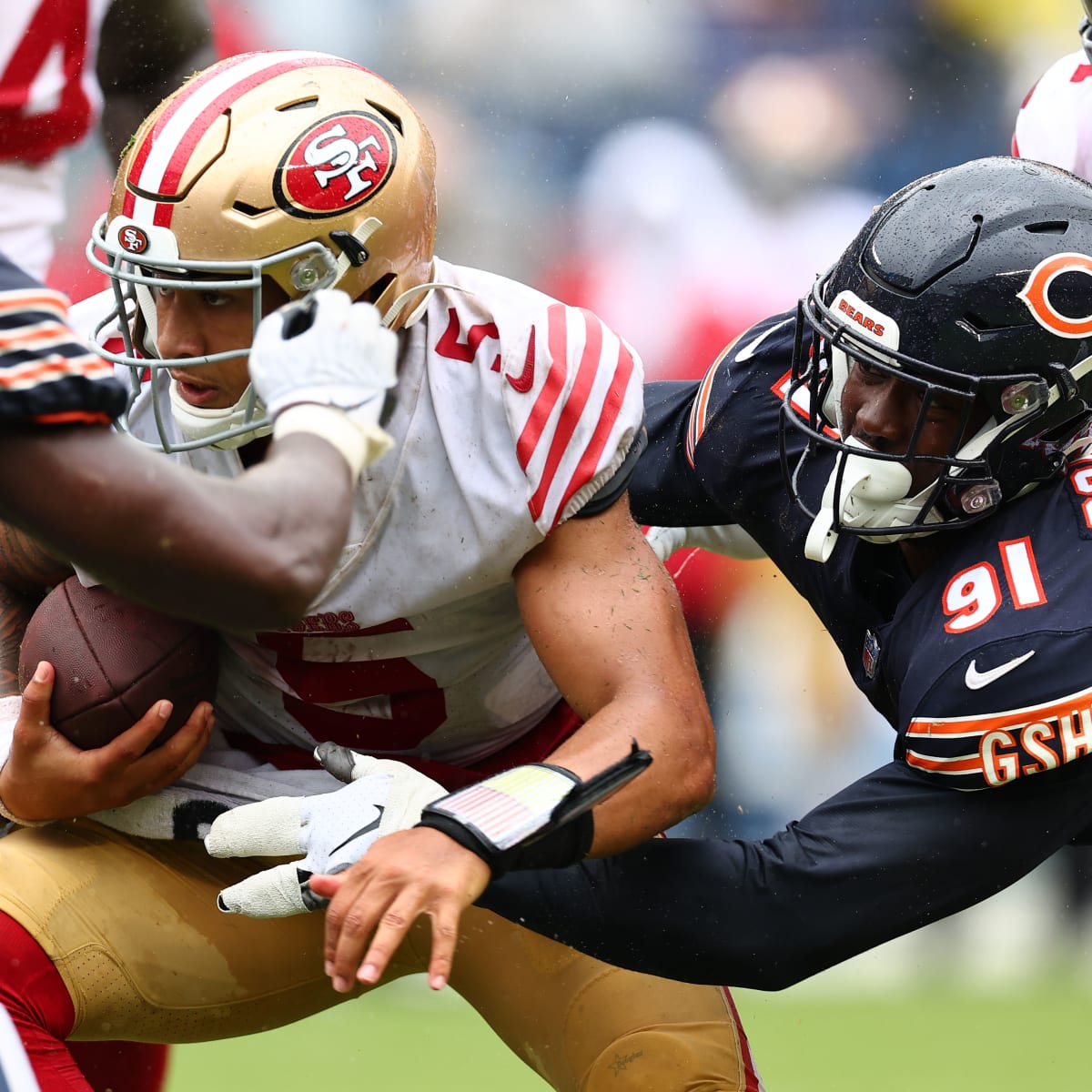 How Trevis Gipson's trade demand changes Bears' roster evaluation