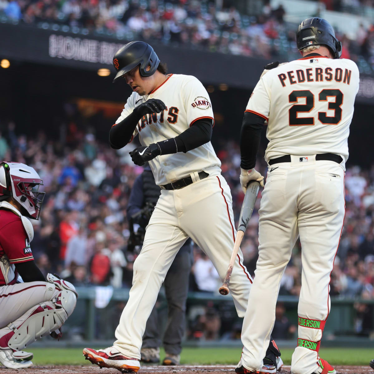 Conforto drives in 4 runs to back Webb in the Giants' 8-5 victory over the  Diamondbacks - The San Diego Union-Tribune