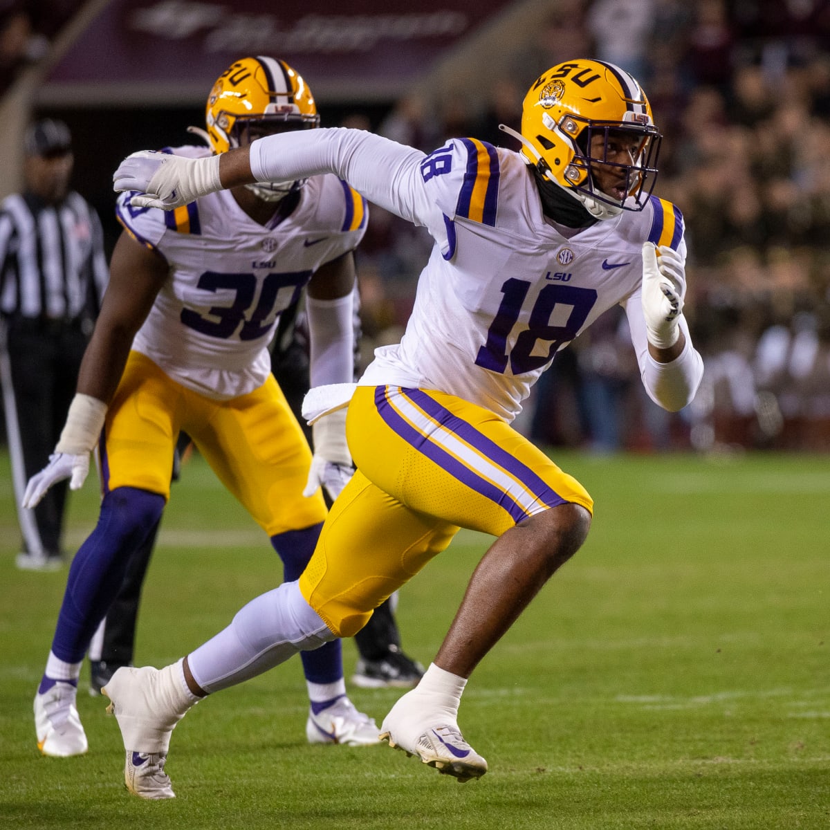 LSU football selects Cushenberry, Chaisson for No. 18 tradition