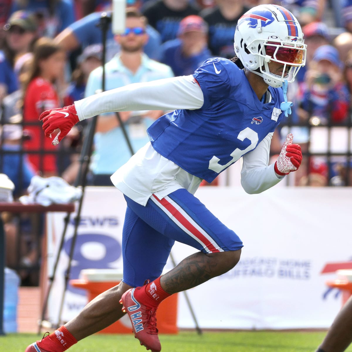 HAMLIN HIGHLIGHT!!: Breaking Down Damar Hamlin's INTERCEPTION at Buffalo  Bills Training Camp 