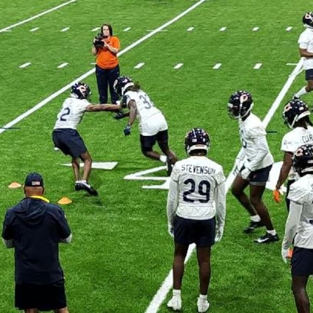 Chicago Bears training camp: Intensity elevated at crossover practice