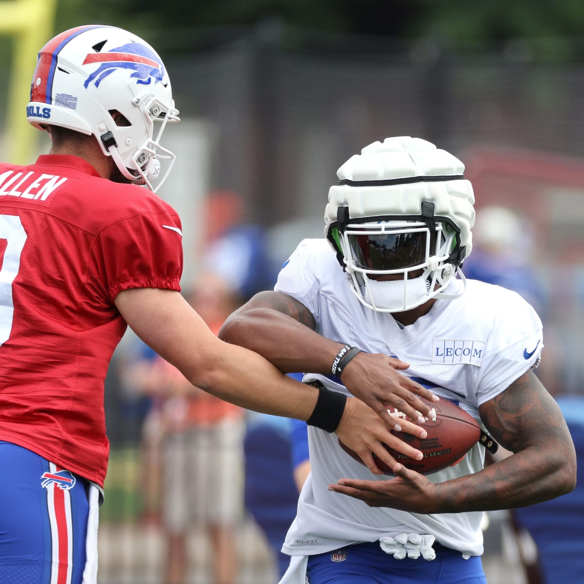 Bills running back Damien Harris hopes new team equals return to 2021 form