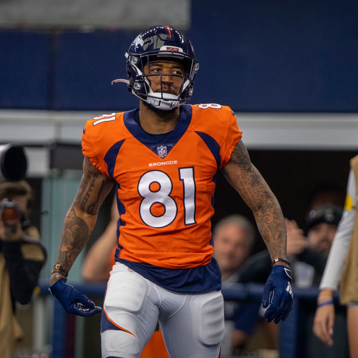 Tim Patrick injury: Broncos place WR on season-ending injured reserve with  torn Achilles - DraftKings Network