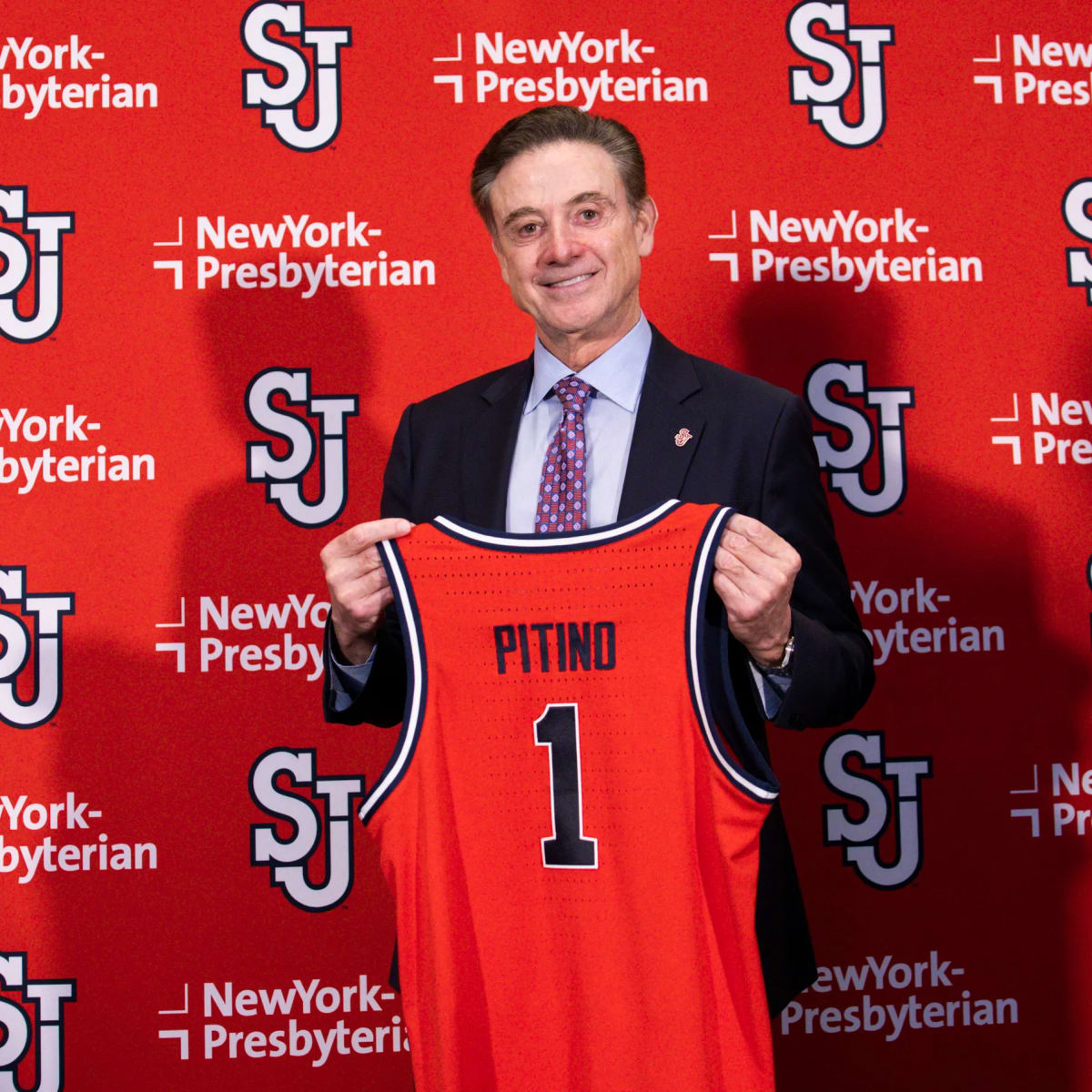 Rick Pitino, in NY state of mind at St John's, throws out first pitch  before Subway Series – NewsNation