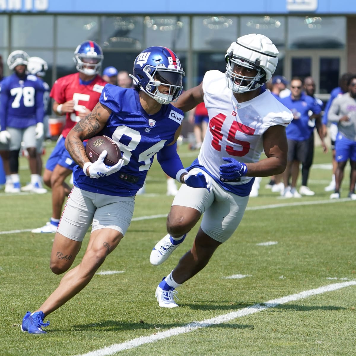 Giants' Jalin Hyatt looks to show Daniel Jones he can consistently get open