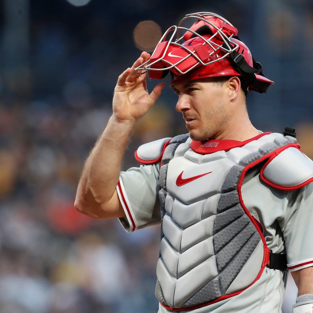Phillies catcher J.T. Realmuto's three pillars of throwing out